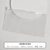 Bolsa Transparente de PVC con Cierre para Joyería, Pulseras, Pulseras, Empaque Sellado Translúcido, Documentos, Almacenamiento de Cosméticos, Bolsa de PVC con Cierre