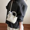 2025 Nova Chegada Bolsa Laço Pérola Moda Feminina Casual Fresca Simples Ombro Transversal Design Nicho