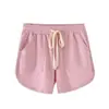 Shorts Deportivos de Cordón Versátiles y de Moda para Mujer 2026 Nuevo Estilo de Verano para Casa y Exteriores Casuales de Pierna Recta de Pierna Ancha