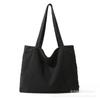 Bolsa Tote de Gran Capacidad para Mujer 2026 Nuevo Modelo Estudiante Clase Retro Bolso de Lona Simple Casual Versátil