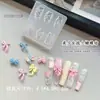 Nuevas Herramientas para Uñas Molde 3D en Relieve para Arte de Uñas Serie Lazo Japonés Molde para Uñas Portátil DIY