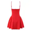 Vestido Curto Tomara-que-caia de Design de Nicho Francês de Alto Padrão Estilo Europeu e Americano 2026 para Mulheres, Vestido Estilo Férias