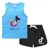 Conjunto de Chaleco y Shorts de Verano para Niños 2026 Estilo Coreano Casual Camiseta Interior Absorbente de Sudor de Color Caramelo sin Mangas para Bebés y Niños