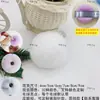 Suministro Listo de Bolas de Pelo de Conejo Rex Imitación de 4-9 cm, Coloridos Accesorios para Joyería DIY, Bolas de Felpa, Colgantes para Equipaje, Accesorios para Ropa