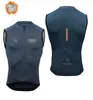 Chaleco de Forro Polar PAS para Ciclismo Impermeable Cortavientos Transpirable Chaleco de Ciclismo para Bicicleta de Carretera Top de Bicicleta para Primavera y Otoño