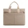 Bolsa para laptop de negócios atacado de fábrica bolsa de arquivo portátil masculina pasta bolsa de exposição com logotipo de impressão da moda