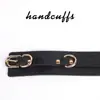 Sexy Esposas SM, Accesorios para Coqueteo en Pareja, Productos para Adultos, Grilletes de Cuero para Bondage, Juguetes Alternativos a Gran Escala