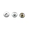 Broche de Presión Metálico 312 # Tres Piezas de Broche Oculto Broches de Presión Metálicos Bronce Antiguo, Versátil para Chaquetas, Tres Piezas en Stock.