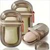 Jabonera de Viaje Portátil Jabonera Premium Lujo Ligero Sellada con Tapa Drenaje Mini Caja de Almacenamiento de Jabón para el Hogar