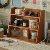 Nuevo Estilo Japonés Almacenamiento de Madera Vintage Simple Almacenamiento Juego de Té Taza de Agua Taza de Vidrio Escritorio Mesa Estante de Almacenamiento Multicapa