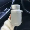 Taza Termo Simple de Acero Inoxidable 316 para Estudiantes, Diámetro Grande, Gran Capacidad, Adecuada para Hombres y Mujeres, para Preparar Té, Termo para Coche