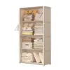 Armário de Armazenamento Simples para Guarda-Roupa, Estante de Armazenamento de Múltiplas Camadas para Dormitório Estudantil, Brinquedos, Itens Diversos, Roupas, Transparente, à Prova de Poeira, Robusto e Durável