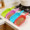 Pá Plástica para Arroz, Pá para Pipoca e Sementes, Pá Espessada para Grãos de Supermercado, Farinha, Alimentos, Frutas Secas, Pá Multifuncional, Pá para Areia de Gato
