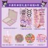 Conjunto de Presente Caixa com Acessórios de Cabelo para Crianças, Presente de Aniversário para Menina, Brinquedo de Menina, Presilha de Cabelo de Princesa, Faixa de Cabelo, Lembrança Criativa