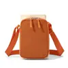 Bolsa para Teléfono Móvil Ins Estilo Japonés Bolso Cruzado Casual Bolsa para Botella de Agua de Viaje Bolsa Ligera para Taza de Agua de Estudiante Bolsa Pequeña Deportiva para Mujer