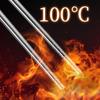 Palillos para Hot Pot, Palillos Largos, Resistentes a Altas Temperaturas, Extensión Especial para Cocina Doméstica, Acero Inoxidable 304, Cuadrados Antideslizantes, Palillos para Freír