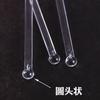 Descartável PS plástico transparente Mixing Stick Café Leite Chá Flat Stick 18cm Stirring Stick Experimental Test Toy Stick