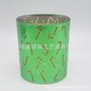 Copo de vidro com fundo redondo Hongyu Manufacturers, decalque para velas, copo de vidro personalizado
