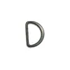 Hebilla de Anilla en D Plana para Bolsas, Ropa, Equipaje, Decoración de Ferretería, Hebilla de Anillo con Forma de D, Hebilla Plana con Forma de D, Accesorios para Bolsas, Hebilla Metálica de Ajuste