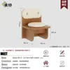 Sofá de Terraza de Madera Maciza Mesa y Silla para Tienda de Té con Leche Combinación Mesa y Silla para Cafetería Restaurante Occidental Casa de Té Mesa de Comedor Asiento de Pared Comercial para Catering
