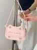 Bolso Versátil para Mujer, Nuevo Modelo Primavera 2026, Bolso de Hombro Cruzado Estiloso de Dibujos Animados de Alta Calidad