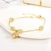 Design de Palácio Hotan Yu Sino Pulseira Pulseira Feminina Alto Padrão Personalidade Presentes Novo Estilo Feminino Hanfu Luxo Leve