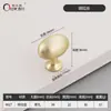 Manija de Cajón de Aleación de Zinc Estilo Francés, Manija de Puerta de Gabinete, Manija de Puerta de Armario, Herraje Minimalista de Lujo Ligero de un Solo Agujero