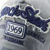 Seleção Abrangente de Bonés de Baseball Vintage para Mulheres, Bonés de Baseball Lavados Populares 96 com Bordas Desfiadas, Chapéus de Novo Estilo, Chapéus de Sol para Homens