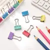 Clips para Carpetas de Colores #5 Estilo Fresco Pequeño Clips para Papel de 19 mm Tamaño Pequeño Clips de Cola Invertida Venta al por Mayor Clips de Cola de Fénix Clips Pequeños