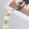 Cinturón Metálico Plata Oro para Mujer Cadena Decorativa Cadena de Cintura con Falda Traje Chaqueta Cintura Nuevo Gama Alta Fresco