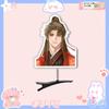 Anime Mundo Além Baiyuan Gu Shiye Xia Xiao Yin 3D Grampo de Cabelo de Mola Réplica de Concerto Produção de Material