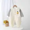 Novedoso Elegante de Manga Larga Primavera y Otoño Mono Súper Lindo para Bebé Niña Traje de Una Pieza para Bebé Niña de Otoño para Hombre Conjunto de Dos Piezas