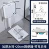 Guangdong Modelo Delgado con Curva 20cm 18cm Sin Curva 15cm 13cm Tipo Sifón Tubería Grande Inodoro de Sentadilla Venta al por Mayor