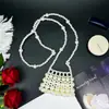2026 Nova Bolsa de Miçangas Artesanal com Pérolas Imitação para Meninas Estilo Doce Gentil Mini Bolsa Transversal para Moedas