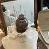 Elástico de Cabelo de Renda Nova de Malha Dongdaemun Coreano, Estiloso e Luxuoso com Strass Brilhantes e Cordão de Cabelo com Miçangas para Rabo de Cavalo