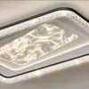 Lámpara de techo acrílica de lujo minimalista italiano de alta gama, estilo nórdico, simple y moderna, juego para sala de estar, dormitorio y estudio