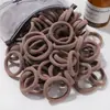 Accesorios para el cabello infantiles de AliExpress color caramelo anillo para el cabello de nailon para niños accesorios regalo pequeño tocado anillo para el cabello 816