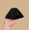 Presilha de Garra Triangular com Concha de Cetim Estilo Francês, Acessório de Cabelo Versátil de Alta Qualidade e Tendência para a Parte de Trás da Cabeça