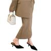 Nuevas Mules de Moda para Mujer Estilo Francés Puntiagudas de Gamuza Tacón de Aguja Otoño 2026 Versátiles para el Trabajo