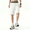 Atacado do Fabricante Calças de Moletom Camuflagem de Rua com Cós Duplo e Patchwork Shorts Esportivos Bordados Casuais Hip-Hop para Homens e Mulheres
