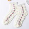 Meias Femininas de Verão Finas Estilo Coreano Meias de Meia Panturrilha da Moda Versátil Jk, Lolita Fofo Estilo Japonês Respirável