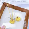 Tienda de oro mismo estilo oro antiguo accesorios DIY diamante cepillado candado ruyi colgante collar nueva cadena para suéter chino mujer