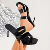 2026 novas sandálias femininas versáteis de salto alto fino com bico aberto, moda europeia, americana e do sudeste asiático transfronteiriça