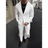Comércio Exterior Transfronteiriço Novo Terno de Impressão Digital Conjunto de Duas Peças Masculino Tamanho Grande Blazer de Terno Terno Masculino