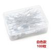 100 peças/caixa 5*40mm branco gota em forma de agulha acessórios de vestuário corte costura posicionamento fixo agulha fabricantes atacado