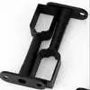 Base de Suporte para Varão de Roupa de Guarda-Roupa, Base com Flange Completa ou Meia, Acessórios de Ferramentas para Varão de Cabide, Base Espessada para Varão de Roupa