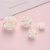 Imitação Pérola Rosa Flor Creme Cola Do Telefone Móvel Caso Cola de Cristal diy Material Jóias Material Acessórios
