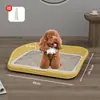 Inodoro para Perros Extra Grande con Diseño Antisalpicaduras, Descarga de Pedestal, Orinal Plano para Perros para el Hogar, En Stock al por Mayor