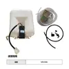 Conjunto de Limpiaparabrisas Marino de Acero Inoxidable Material 316 12V24V Yate Buque de Carga Brazo de Limpiaparabrisas Simple/Doble Hoja de Limpiaparabrisas Limpiaparabrisas