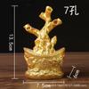 Lingote de citrino direto da fábrica, base de árvore da fortuna, resina, artesanato bonsai, acessórios para casa, ornamentos criativos